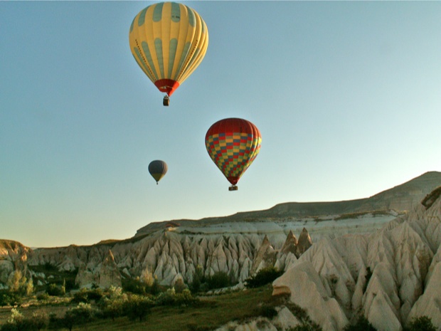 Vol en montgolfière, Cappadoce