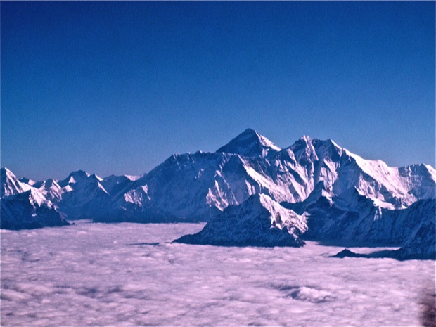 Vol panoramique, Massif de l'Everest, Népal